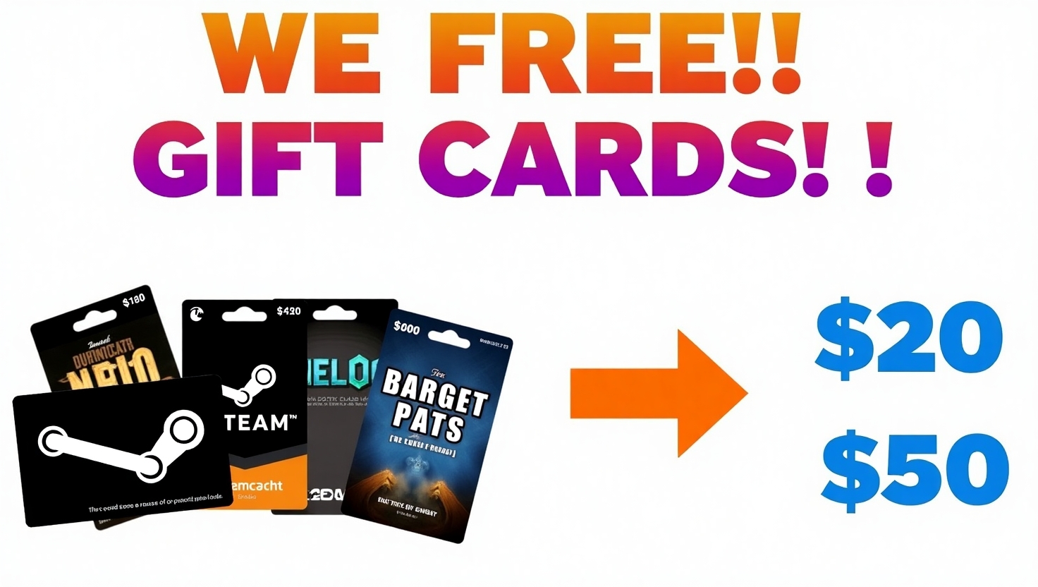 Win Free Steam Gift Cards – Join Our Giveaway Now!