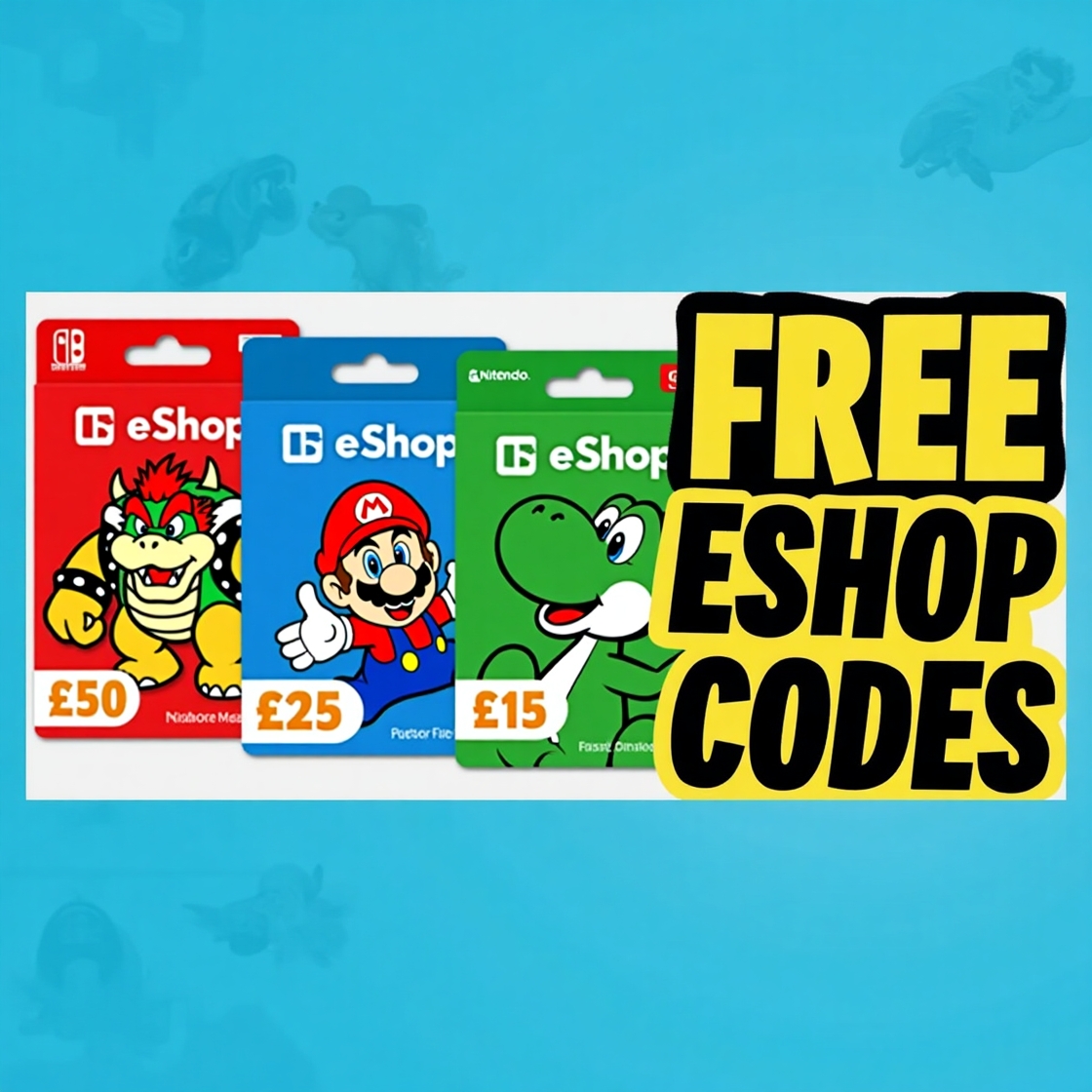 Get Free Nintendo Gift Card Codes – 100% Working & Verified!