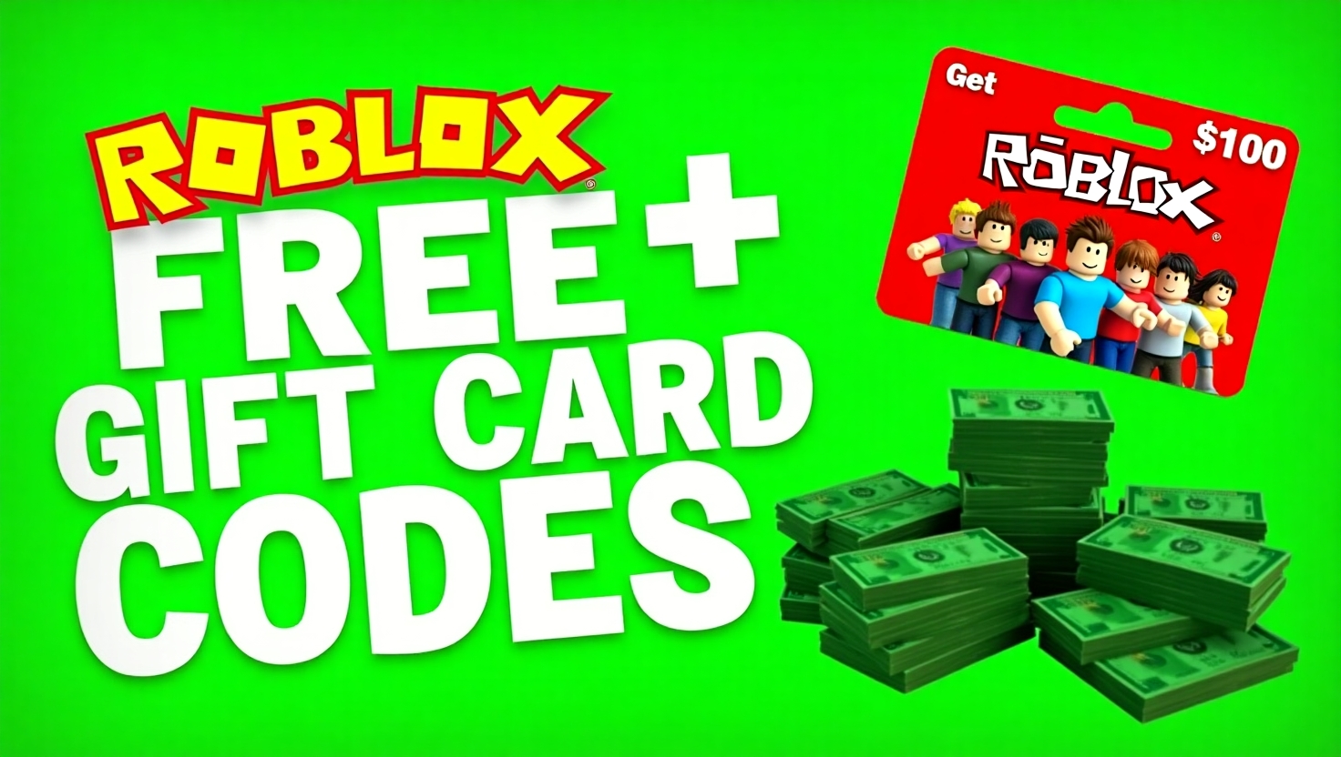 Free Roblox Gift Card Codes – 100% Working Methods for 2025